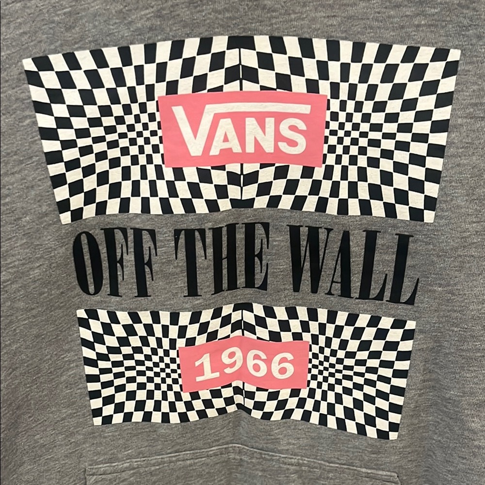 Vans “Off The Wall 1966” Gray Hoodie - Picture 2 of 7